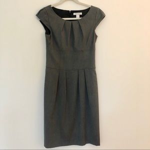 White House Black Market Grey Dress